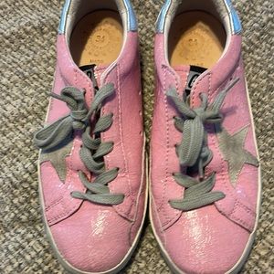 Girls gold goose sneakers